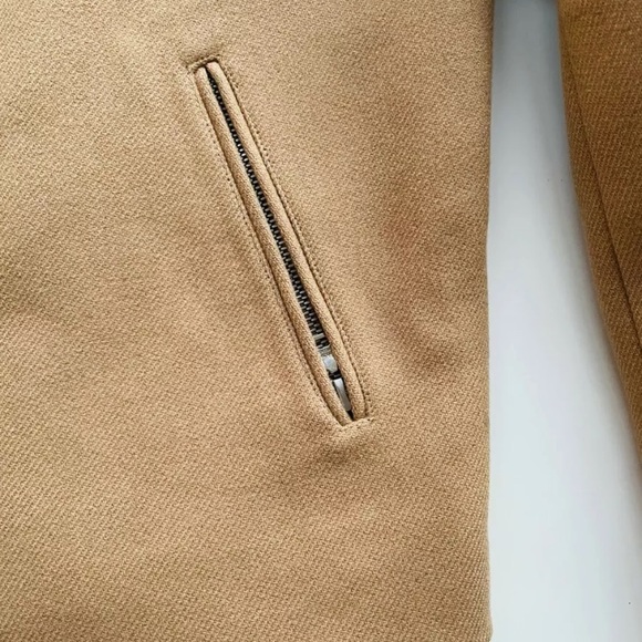 NEW PRADA Motorcycle Leather wool jacket small - Picture 10 of 11